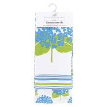 Load image into Gallery viewer, HYDRANGEA Cotton Kitchen Towels