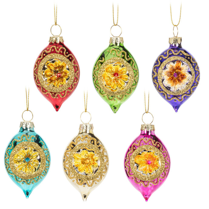 Reflector Drop Ornament-6Asst-2.5
