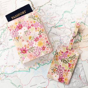 Primrose Petals Luggage Tag