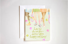 Load image into Gallery viewer, Tennis era birthday card