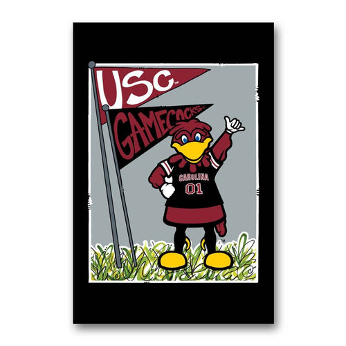 Cocky SC Mascot Flag