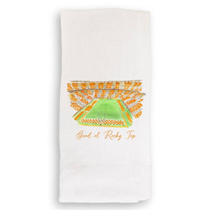 Good Ol’ Rocky Top Tennessee Football Stadium Cotton Towel