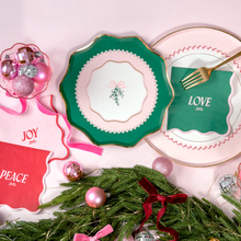Load image into Gallery viewer, Coquette Christmas - Small Dessert Plates Bows Holiday