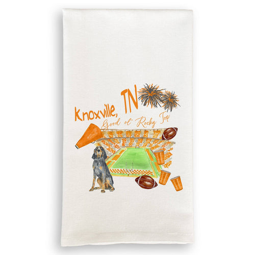 Tennessee Football Icons Kitchen Towel