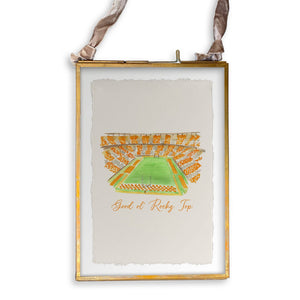 Tennessee Football Stadium Swedish Dishcloth