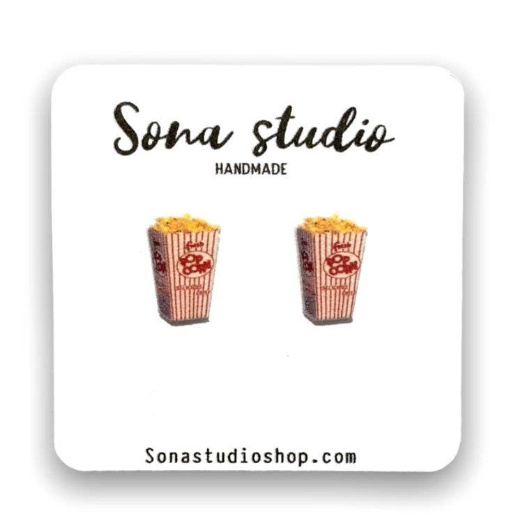 Popcorn Earrings
