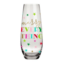 Load image into Gallery viewer, Champagne Flute - Merry Everything