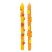 Load image into Gallery viewer, Summer Fruit Statement Dinner Candles - 2 Pack