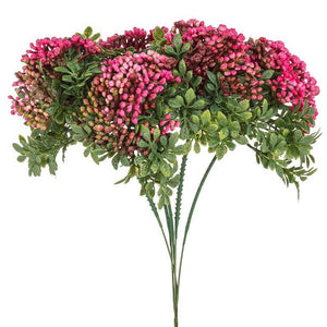 Pink Buds 5 Spray Bouquet-8"L