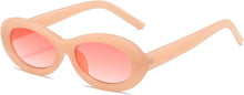 Load image into Gallery viewer, Slim Oval Retro Adult Sunglasses