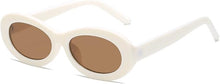 Load image into Gallery viewer, Slim Oval Retro Adult Sunglasses