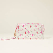 Load image into Gallery viewer, Clear Fruit-Printed Cosmetic Bags with Wrist Strap