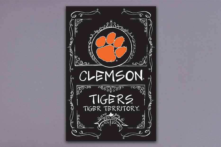 CLEMSON TIGERS Garden Flag