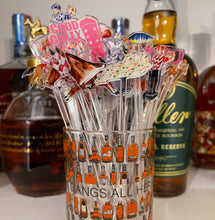 Load image into Gallery viewer, Bourbons of Kentucky V2 Cocktail Stick Stirrer - Set of 6 (C