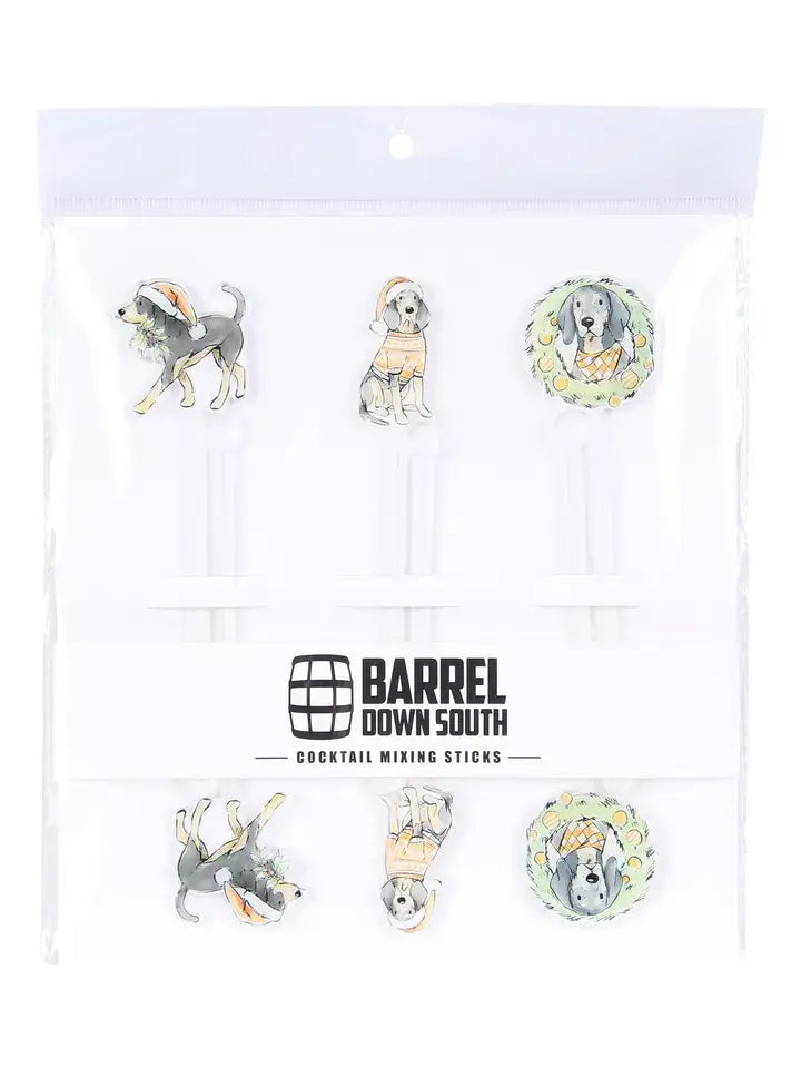 Smokey TN Holiday Cocktail Stirrer