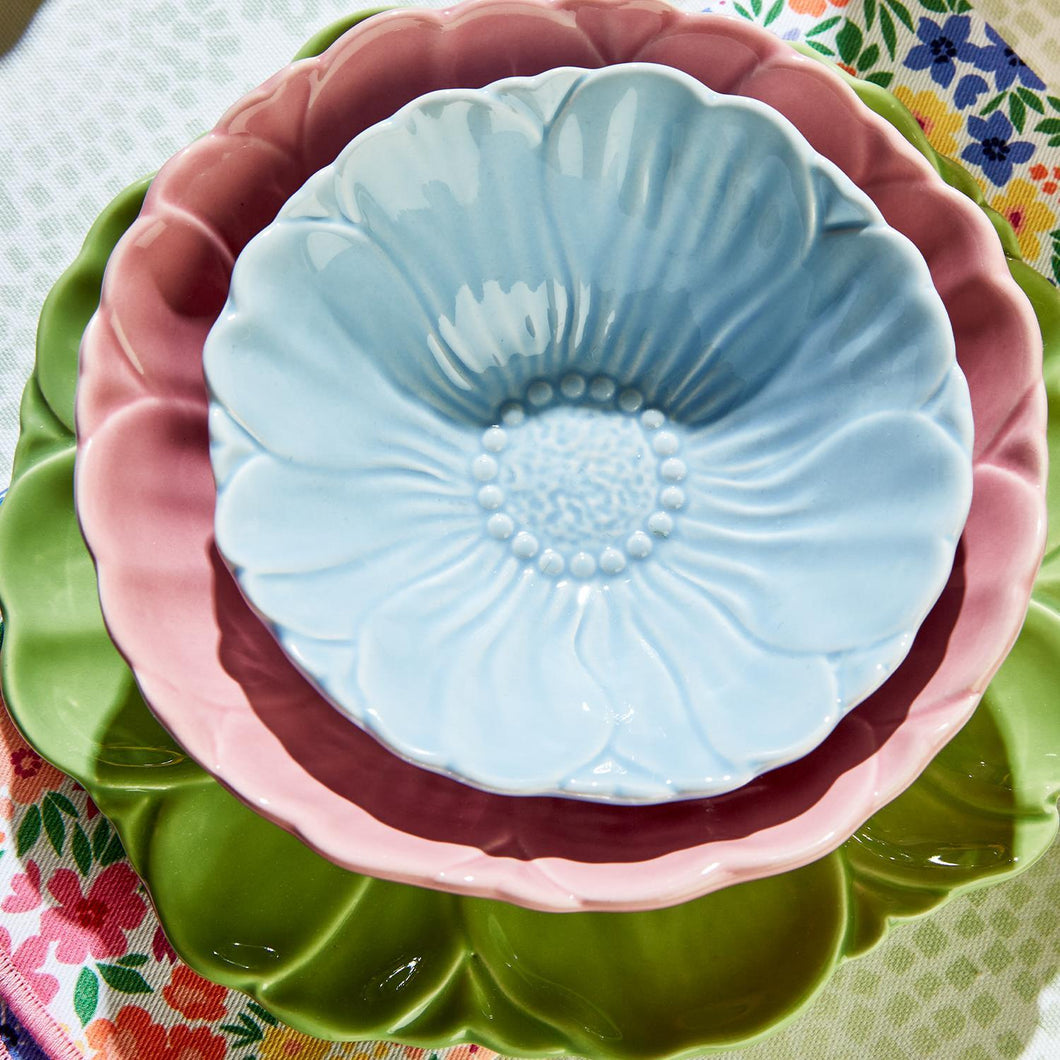Medium Floral Tidbit Bowl