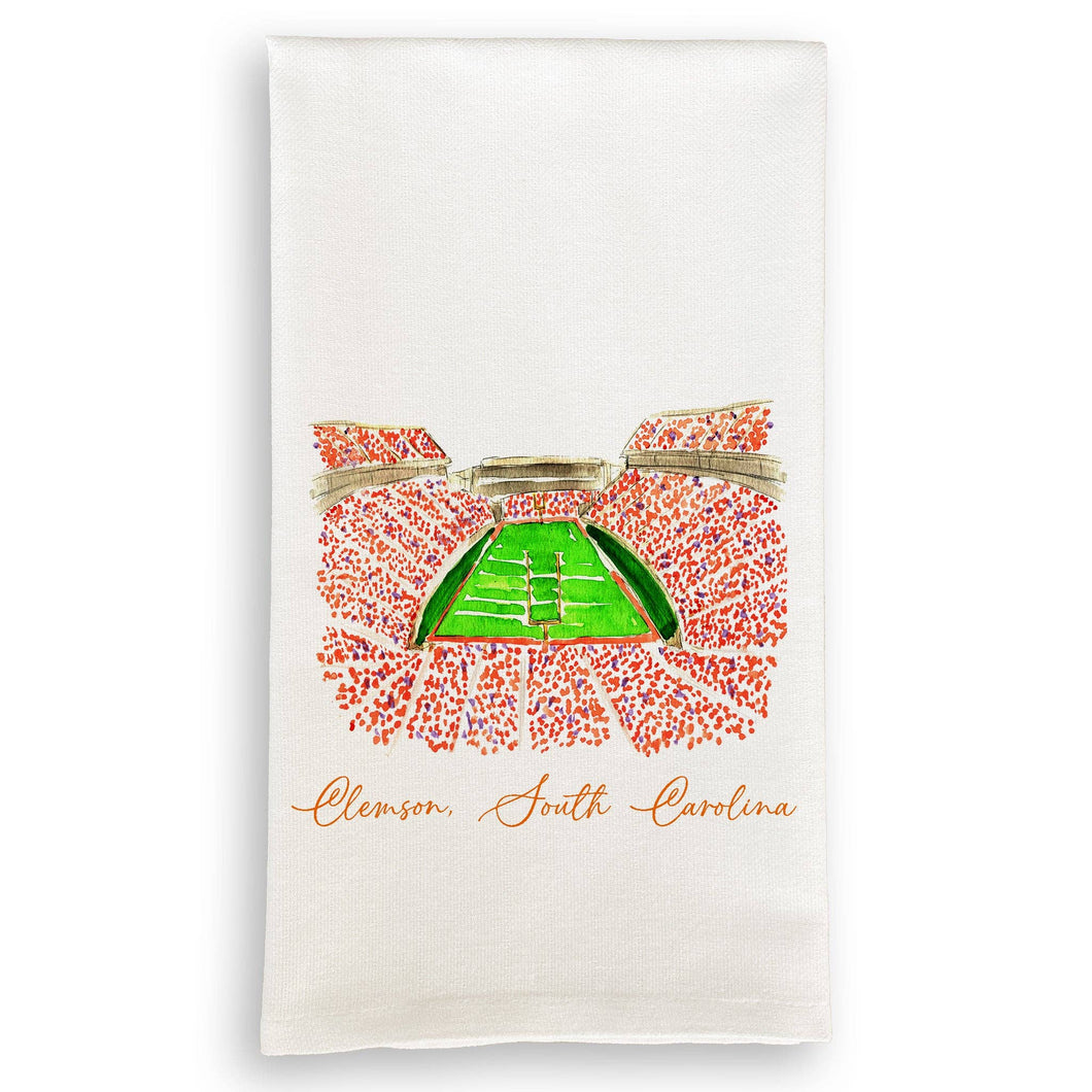 Clemson Football Stadium Cotton Towel Death Valley