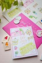 Load image into Gallery viewer, Let's stay in introvert birthday card, homebody, puzzles