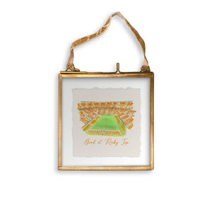 Tennessee Football Stadium Swedish Dishcloth