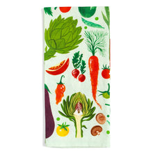 Load image into Gallery viewer, Farm Fresh Veggies Tea Towel
