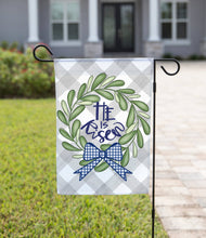 Load image into Gallery viewer, He Is Risen Wreath Garden Flag