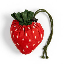 Load image into Gallery viewer, Strawberry Foldable Market Tote Bag