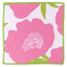 Load image into Gallery viewer, POPPIES PINK Dish Cloth Set of 3