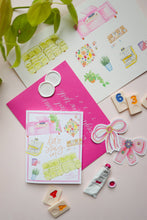Load image into Gallery viewer, Let's stay in introvert birthday card, homebody, puzzles