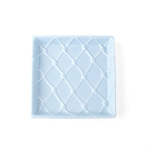 Load image into Gallery viewer, Light Blue Textured Cocktail Napkin Tray