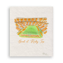 Load image into Gallery viewer, Tennessee Football Stadium Swedish Dishcloth