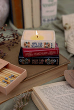 Load image into Gallery viewer, Bookstack Candle, Jane Austen