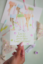 Load image into Gallery viewer, Tennis era birthday card