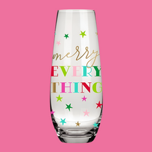 Load image into Gallery viewer, Champagne Flute - Merry Everything