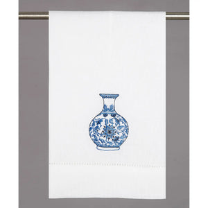 Chinoiserie Vase Guest Towels