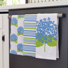 Load image into Gallery viewer, HYDRANGEA Cotton Kitchen Towels