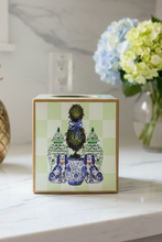 Load image into Gallery viewer, Staffordshire Dogs Topiary Tissue Box Cover