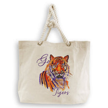 Load image into Gallery viewer, Go Tigers Orange &amp; Purple