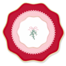 Load image into Gallery viewer, Coquette Christmas - Small Dessert Plates Bows Holiday