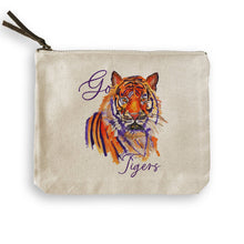 Load image into Gallery viewer, Go Tigers Orange &amp; Purple
