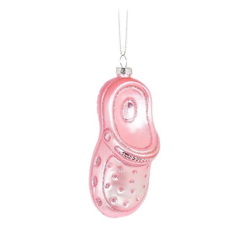Pink Garden Shoe Ornament-4.5