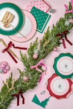 Load image into Gallery viewer, Coquette Christmas - Small Dessert Plates Bows Holiday