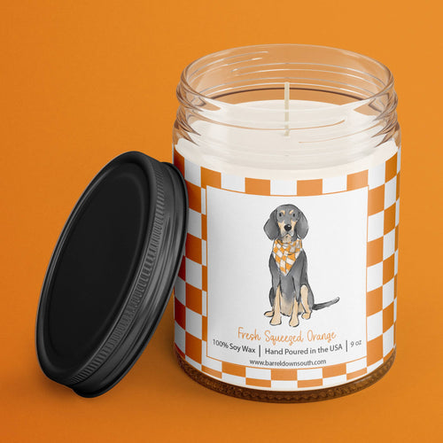 Smokey  Checkerboard Tennessee Candle