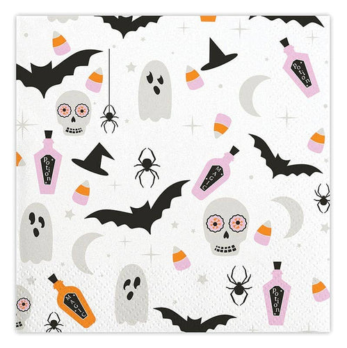 Spooky Icons Halloween Napkins