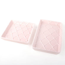 Load image into Gallery viewer, Pink Textured Cocktail Napkin Tray