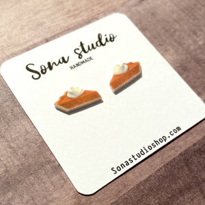 Pumpkin Pie Earrings