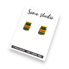 Load image into Gallery viewer, Pickle Jar Earrings