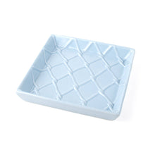 Load image into Gallery viewer, Light Blue Textured Cocktail Napkin Tray