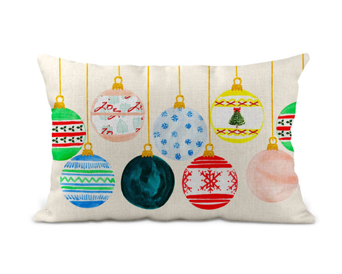 Christmas Pillow - Christmas Ornaments