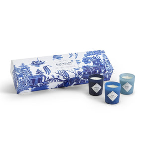 Blue Willow Candle Gift Set