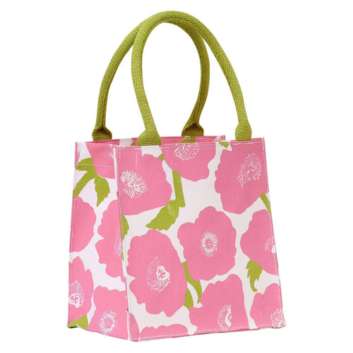 POPPY PINK Reusable Gift Bag Tote